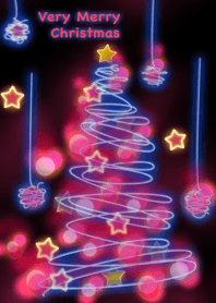 クリスマスツリー（ネオン）