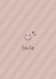 Smile Star =Dullness Pink= Stripe2