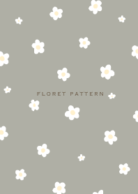 Floret Pattern  - VSC 03-05 Greige
