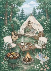 Cozy Forest Camp