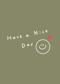 khaki beige. Smile. Have a nice day.