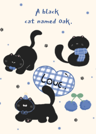A black cat named Oak.3