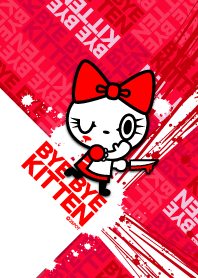 BYE BYE KITTEN : Pink Red Theme