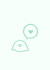 Chill out chick.(green20)