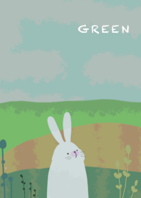 Green rabbit