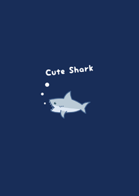 Cute Shark ''Navy''*