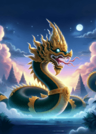 พญานาคผู้สง่างามในตำนาน V.8