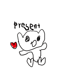 4-year-old monster Thanks present!