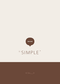 極簡 * 米棕 #S1C1LS00