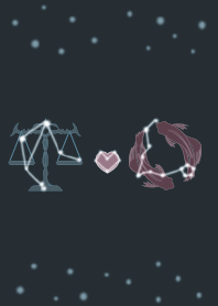 ekst 紅雙魚座 愛 藍(天秤座)