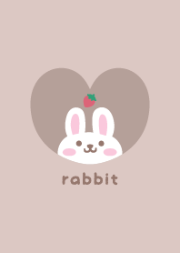 Rabbits3 Strawberry - brown