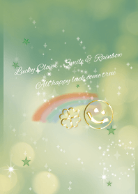 全運気上昇!幸運の虹とスマイル/グリーン