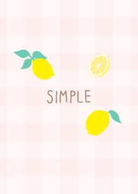 Lemon cute check