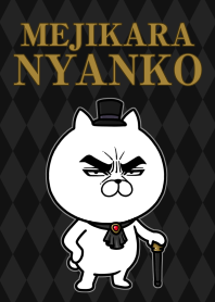 目ヂカラ☆にゃんこ【BLACK】