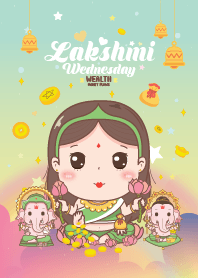 Wednesday Lakshmi&Ganesha - Wealth