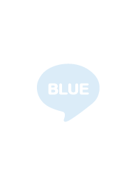 Simple pastel BLUE .