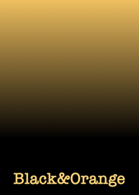 Simple Orange & Black no logo No.6-6