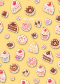Puffy sweets brown & yellow JP
