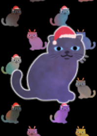 Christmas cats theme