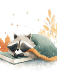 書本與夢交疊的安靜角落