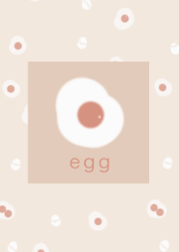 FRIED EGG -BEIGE