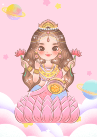 Lakshmi pink