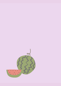 すいか日和1 薄い紫