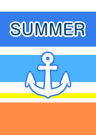夏 マリンスタイル 海の色B