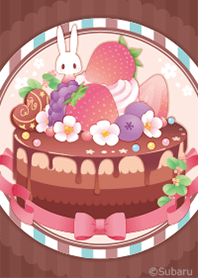 Tomato usagi and chocolate