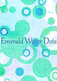 Emerald Water Dots