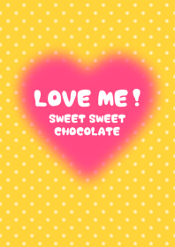 VALENTINE CHOCOLATE DOT HEART THEME. 4