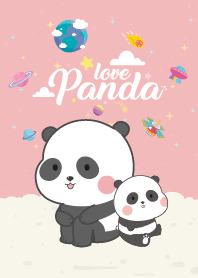 แพนด้า เฟรนด์ลี่ สีชมพู