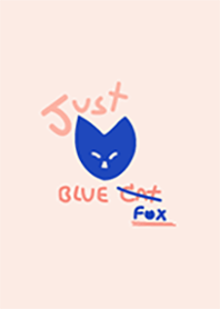 just blue fox