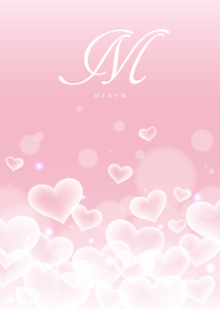 Initial -M- Heartcloud