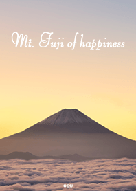 Mt. Fuji of happiness 2022 from Japan