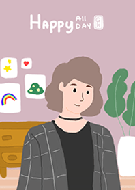 Happy All Day : Girl Kapi