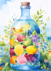 Fruit Water Bottle 4