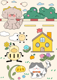 Dogs and ducks in the house2