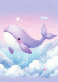 Bright cute little whale n.28