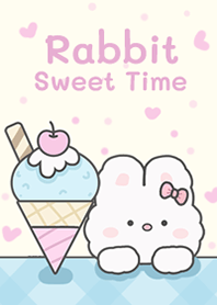 Rabbit Sweet Time In Blue!