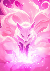 夢幻粉焰狐王❤️