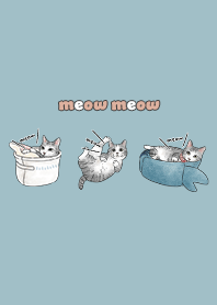 meowneko2 - sea blue