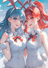 可愛的兔女郎 11