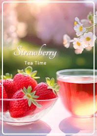Pink - Spring Strawberry Teatime