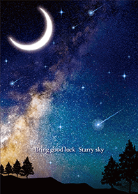 带来好运✨月牙和星空