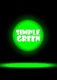 Simple Green in black theme ver.2 (jp)