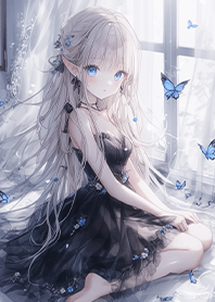 Black swan fairy girl JP