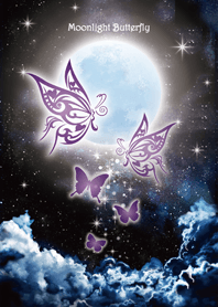 Bring fortune Moonlight Butterfly