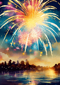 Beautiful Fireworks Theme#733