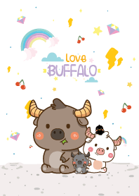 Buffalo Thunder Cute Kawaii
